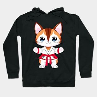 Karate Cat Hoodie